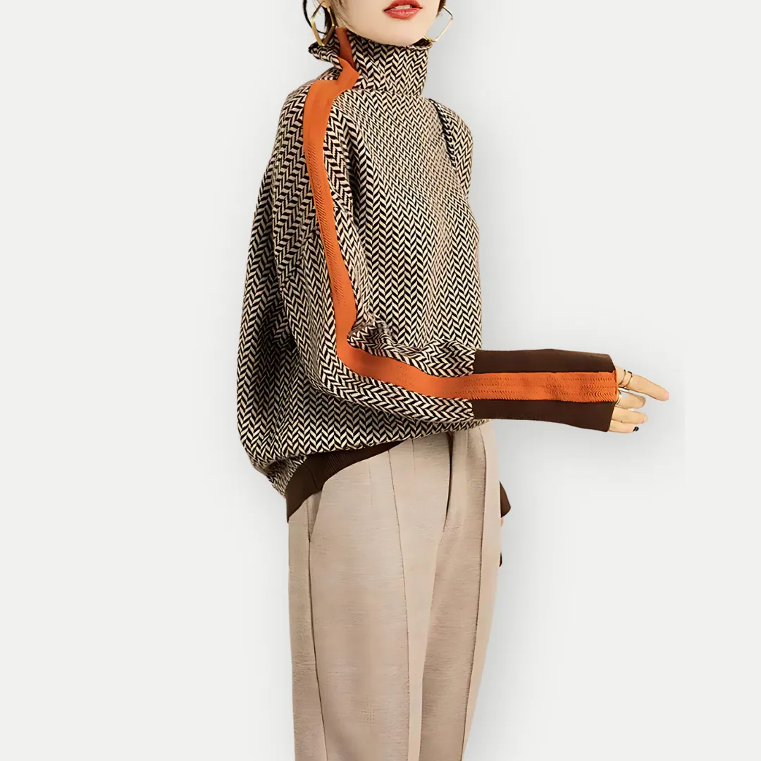 Nins | Pull D'hiver légant Pour Femme | Manches Longues